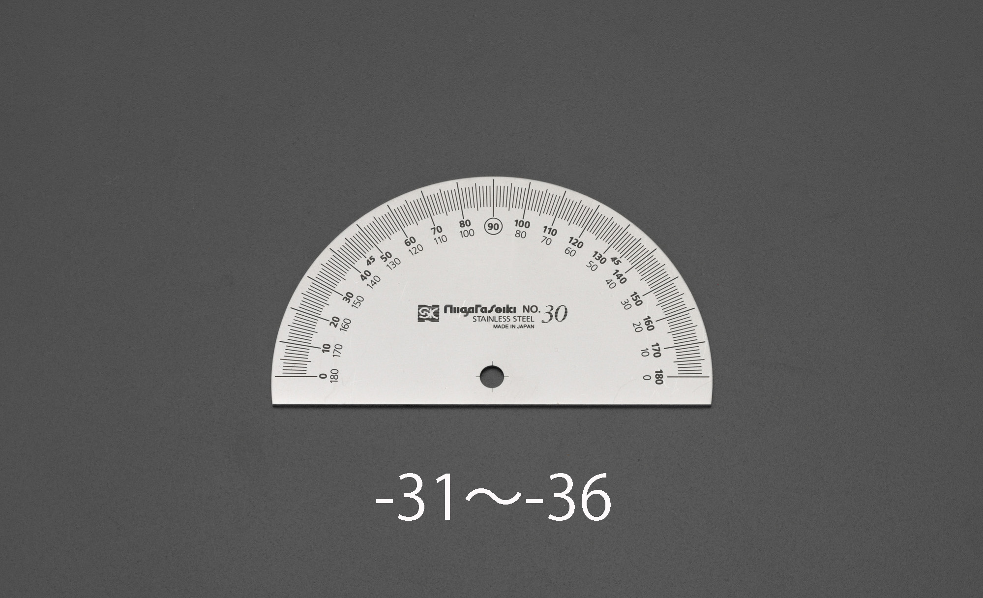 EA720WS-34 エスコ ESCO 210mm プロトラクター(半丸形)