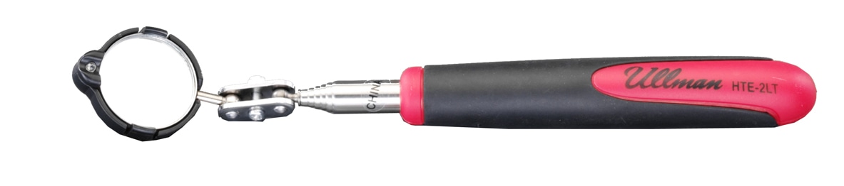 EA724CD-23 エスコ ESCO 35φ/170-900mm 点検ミラー(伸縮/LEDライト付)