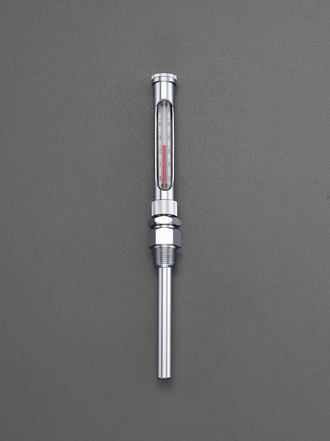 EA727AD-2 エスコ ESCO -20-50℃/100mm 温度計 丸型保護枠付(直型)