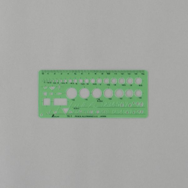 EA736MB-34 エスコ ESCO 70x160mm 仕上記号定規