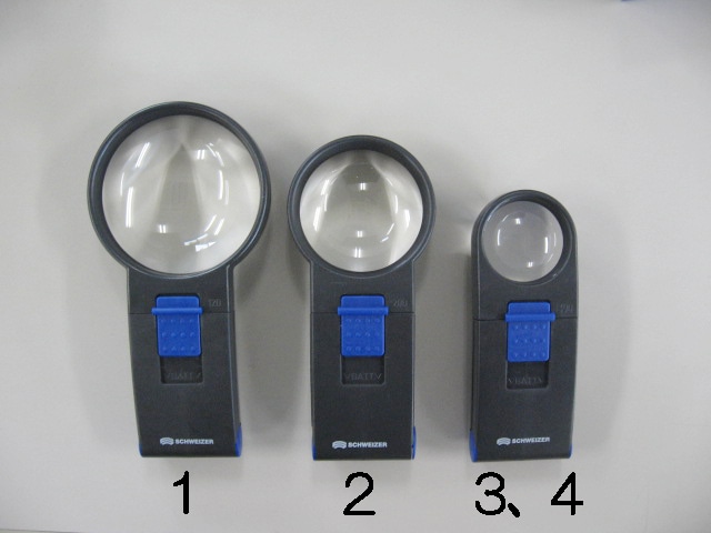 EA756DM-4 エスコ ESCO x10/35mm ハンドルーペ(LEDライト付)