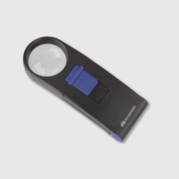 EA756DM-5 エスコ ESCO x15/35mm ハンドルーペ(LEDライト付)