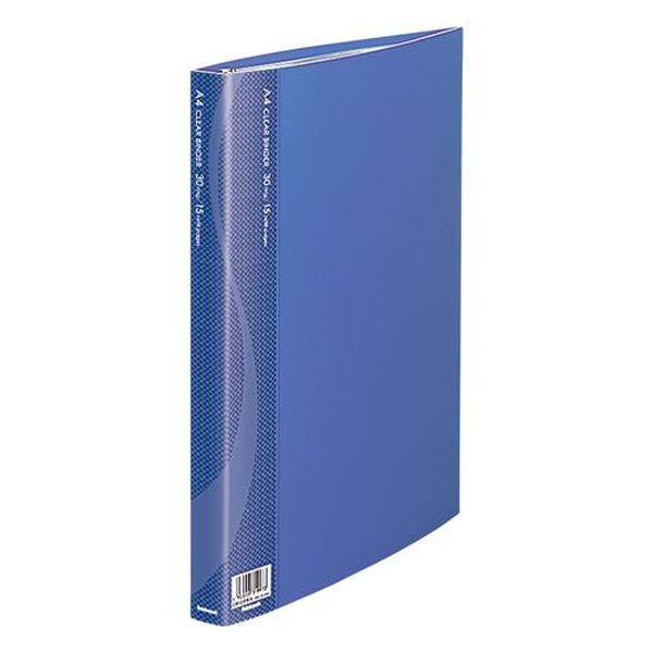 EA762CC-231 エスコ ESCO A4/315x260mm クリアーバインダー (青/75枚)