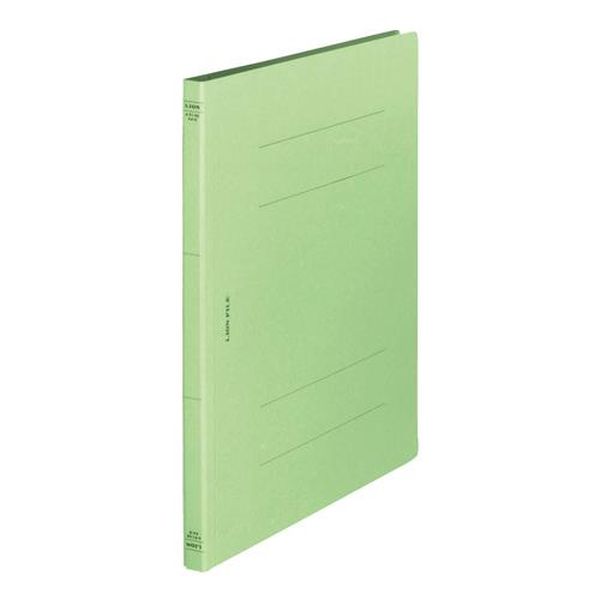 EA762CD-87 エスコ ESCO A4 フラットファイル (黄緑/10冊)