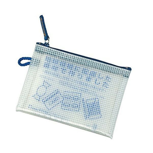 EA762CF-366 エスコ ESCO カセット/100x245mm メッシュケース(ブルー)