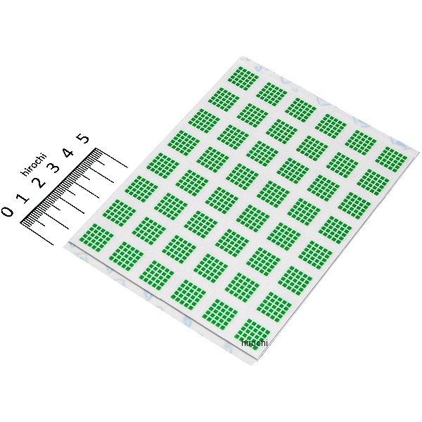 EA762FC-33 エスコ ESCO 貼る画鋲/ワッポン(角型48個/緑)
