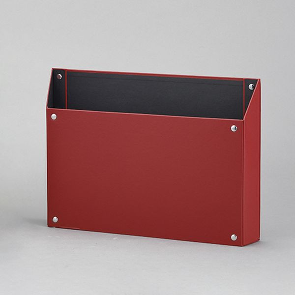 EA762FG-355 エスコ ESCO 247x344x53mm マグネットポケット(ヨコ型/赤)