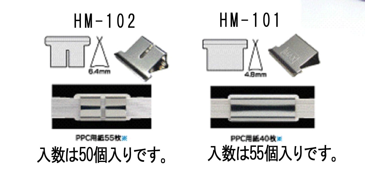 EA762HM-101 エスコ ESCO 厚さ4.8mm クリップ(ステンレス製/55個)