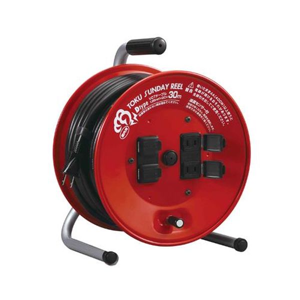 EA815BA-30 エスコ ESCO AC125V／15A／30m コードリール（温度センサー付）