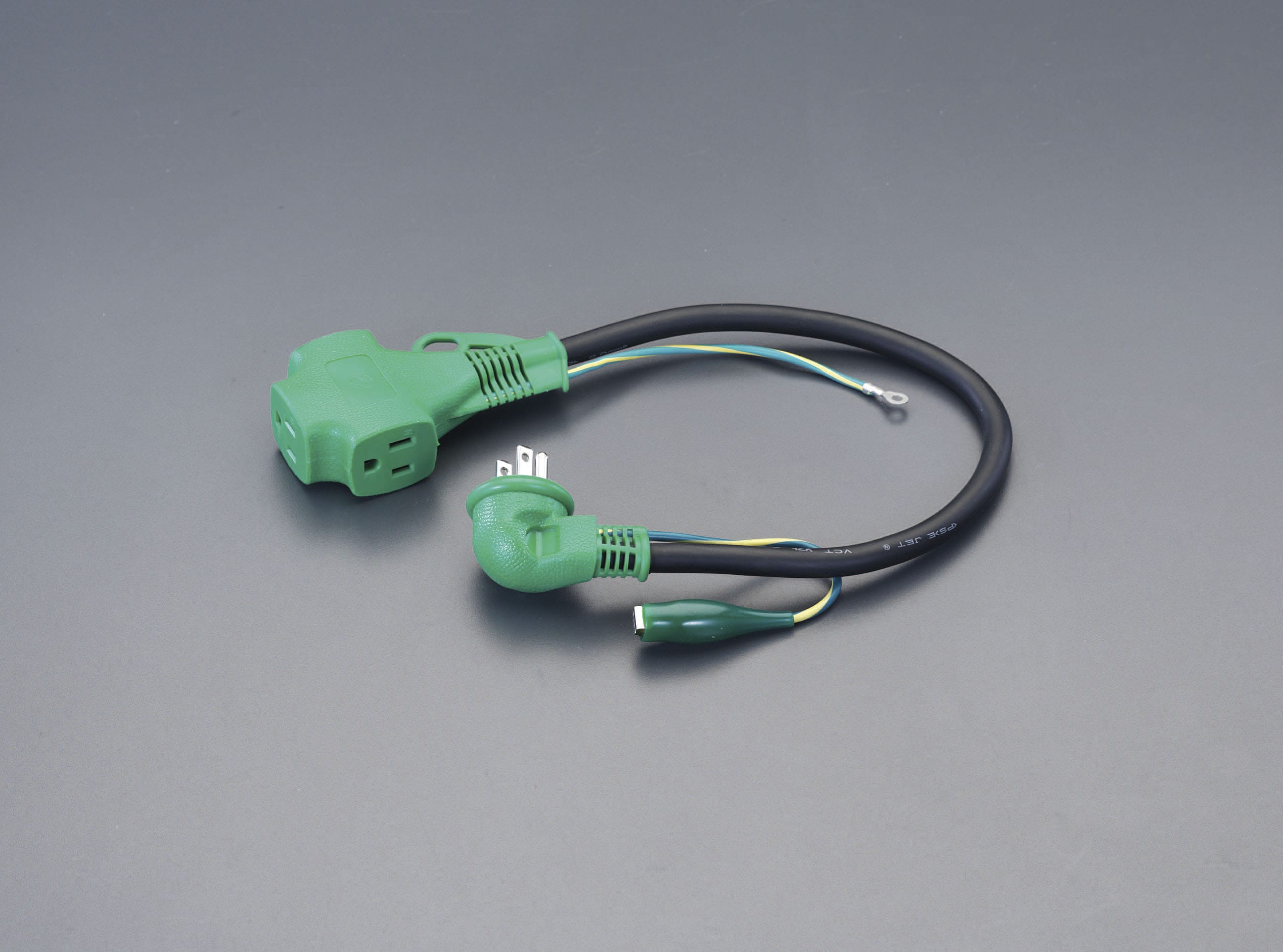 EA815GA-34 エスコ ESCO AC125V/15A/0.5m 延長コード アース付