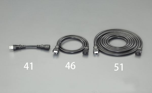 EA815GA-49 エスコ ESCO AC125V/15Ax3.0 m 延長コード