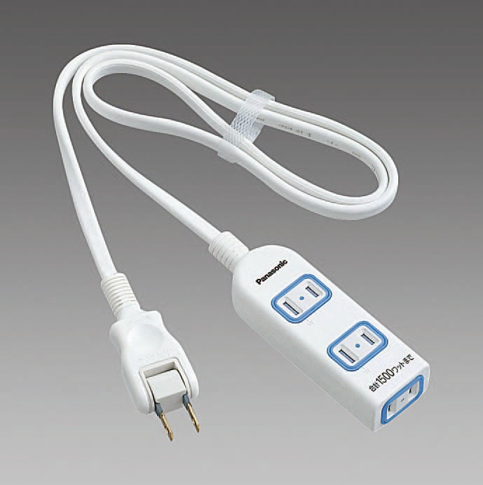 EA815GL-181 エスコ ESCO AC125V/15Ax1.0m テーブルタップ