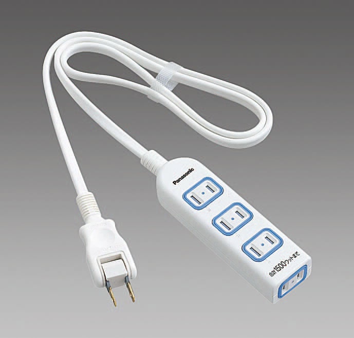 EA815GL-187 エスコ ESCO AC125V/15Ax2.0m テーブルタップ