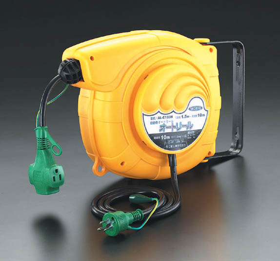 EA815SS-11 エスコ ESCO AC125V/15Ax11.5mオートリール アース付