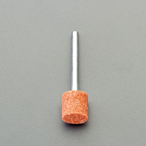 EA819GA-101 エスコ ESCO #60・6x10mm/3mm軸 軸付砥石(WA)