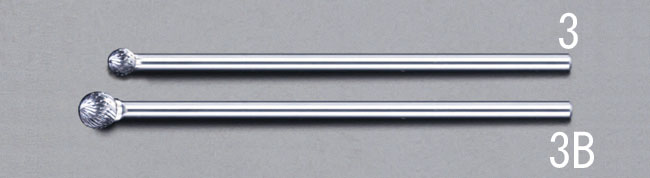 EA819VL-3 エスコ ESCO 10x 9x159mm/6mm軸 Coated 超硬バー