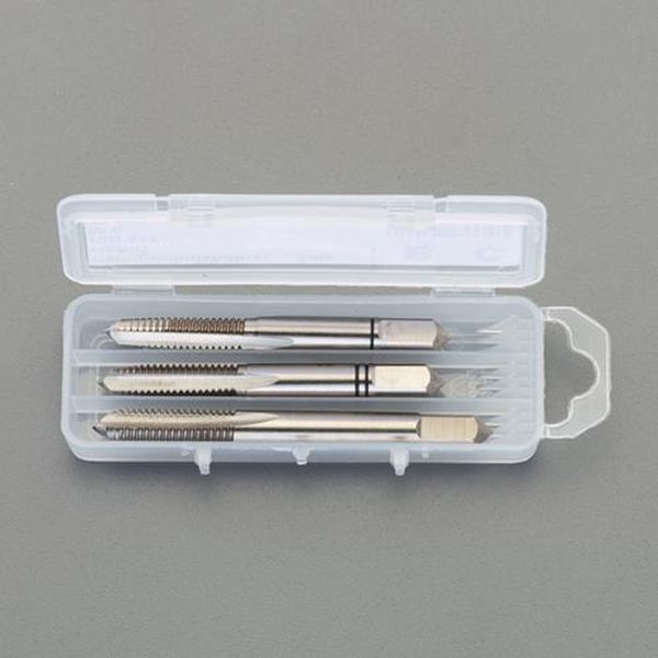 EA829JB-10 エスコ ESCO M10x1.50 ハンドタップ3本組(左ねじ用/HSS)