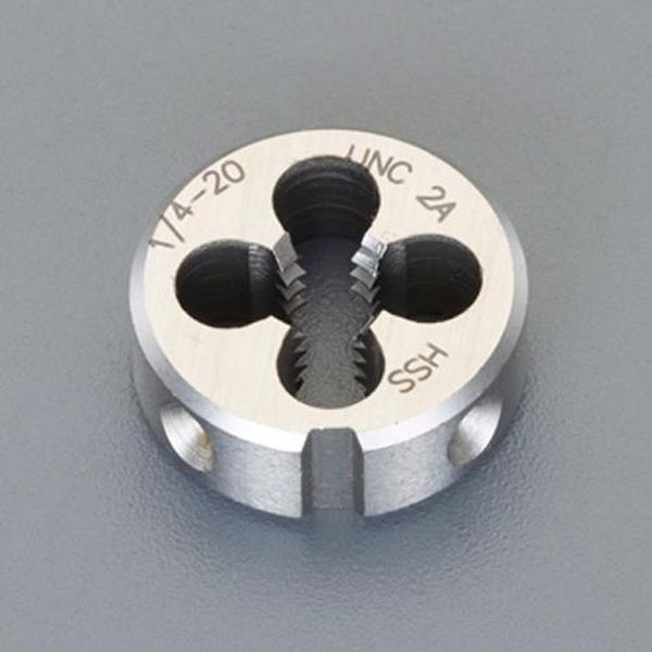 EA829JS-6 エスコ ESCO 3／4”x10／45mm 丸ダイス（UNC／HSS）