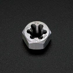 EA829MC-4 エスコ ESCO 1/4"x20 六角ダイス BSW/SKS2