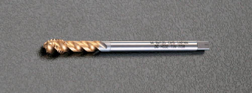 EA829SC-6 エスコ ESCO M 6x1.0 /100mm スパイラルタップ TiN COAT