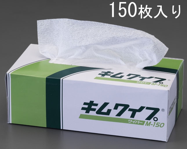 EA929AS-1 エスコ ESCO 225x210mm ペーパータオル 工業用/150枚
