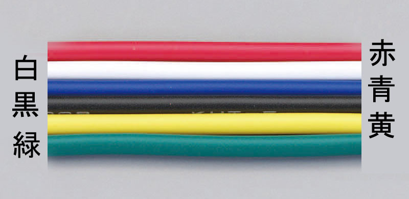 EA940AM-76 エスコ ESCO 0.75mm2x 20m ビニールコードVSF 緑