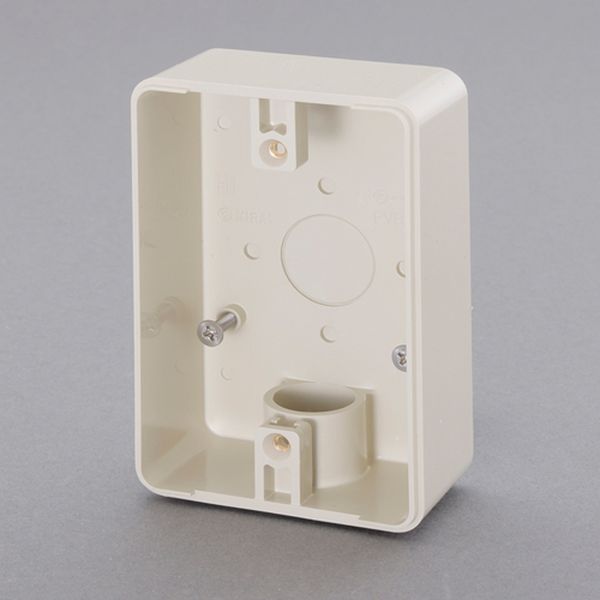 EA940CS-178 エスコ ESCO φ22mm露出ボックス(VE管用/1方出/防水コンセント用
