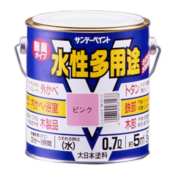 EA942EB-4B エスコ ESCO 0.7L [水性]多用途塗料(鉄・木部用/チョコレート)