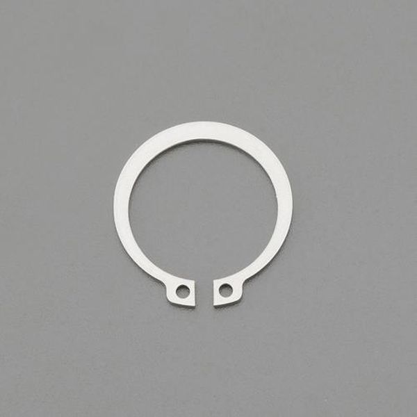 EA949DA-263 エスコ ESCO 63mm 軸用スナップリング(ステンレス製/2個)