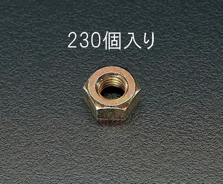 EA949GC-4 エスコ ESCO M4 ナットパック クロメート/230個