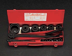 EA949K エスコ ESCO M10-M50 ファインナットレンチセット