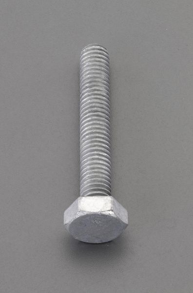 EA949LE-38 エスコ ESCO w3/8"x 38mm 六角全ねじボルト(どぶメッキ/4本
