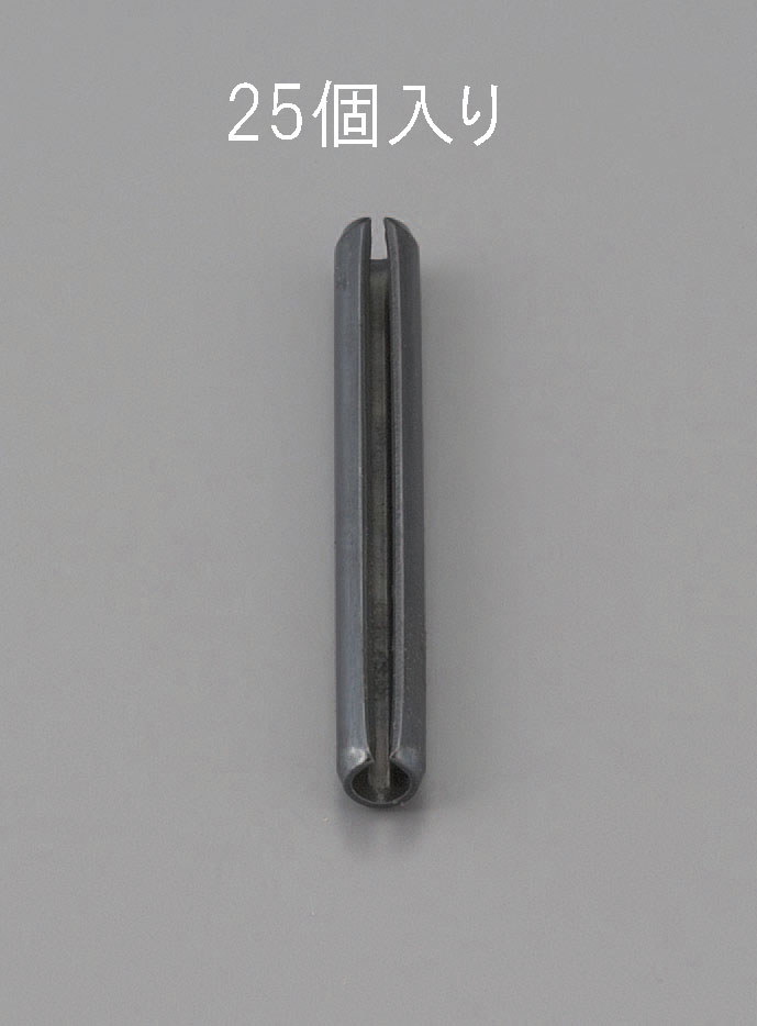 EA949PC-252 エスコ ESCO 2.5x10mm スプリングロールピン 25本