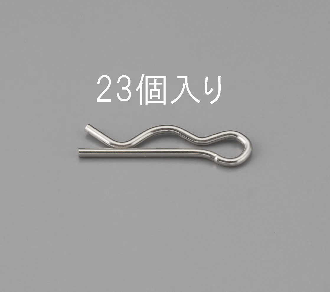 EA949PH-6 エスコ ESCO 1.2x21.2mm/M6 スナップピン ステンレス製/23本