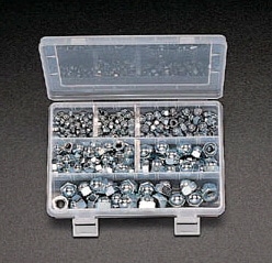 EA949SH エスコ ESCO M4-M12 袋ナットセット ユニクロ製