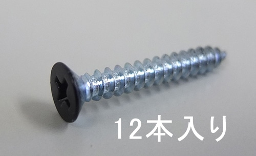 EA951EE-311 エスコ ESCO 3 x20mm アングル用ビス スチール黒/12本