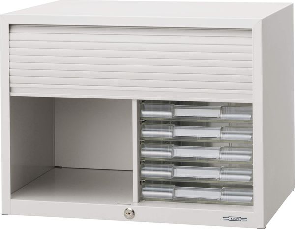EA954JB-15 エスコ ESCO 550x373x410mm 卓上型セーフティボックス(シャッター付