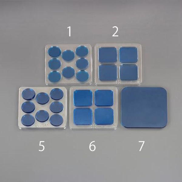 EA979D-2 エスコ ESCO 40x40x2.5mm 耐震ベース(角/4枚)