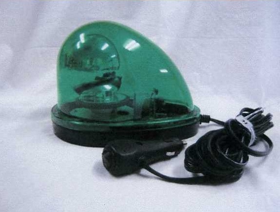 EA983FS-54A エスコ ESCO DC12V/24V ハイパワーＬＥＤ回転灯 緑色