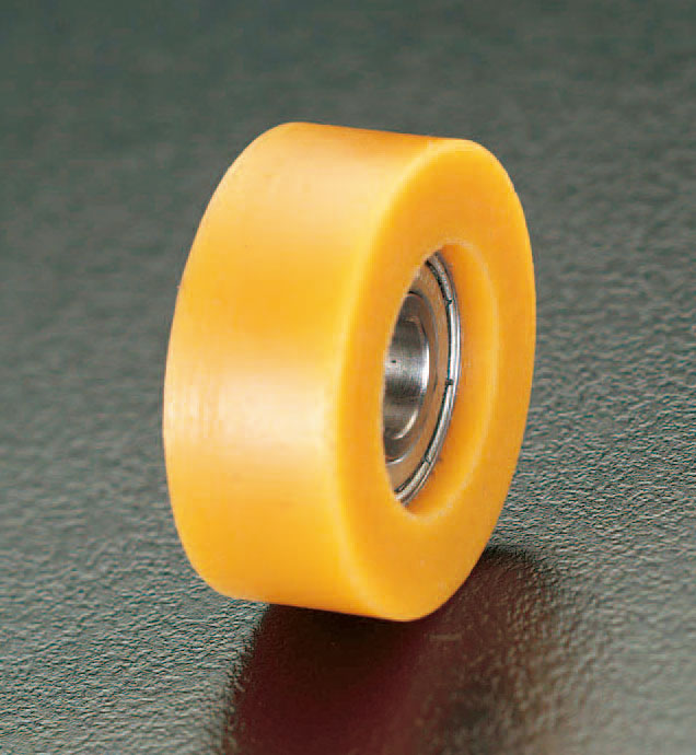 EA986RW-7 エスコ ESCO 40x20mm/10mm ガイドローラー ポリウレタン製