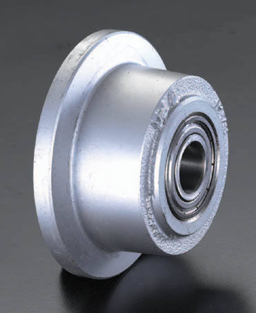 EA986SD-250 エスコ ESCO 250x 65mm 車輪 ボールベアリング・鋳鋼製・レール用
