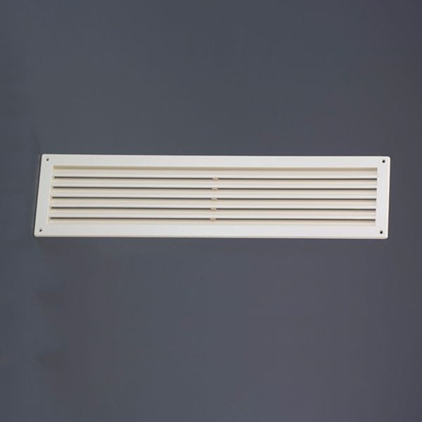 EA997MF-1 エスコ ESCO 100x400mm ドア用ガラリ(ミルキーホワイト)