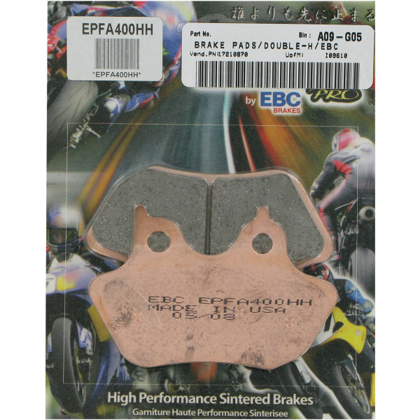 EPFA400HH EBC イービーシー ブレーキパッド フロント 00年-07年 44082-00C シンタード最強