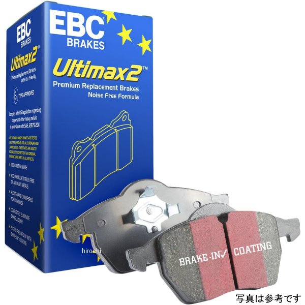 UD1288 EBC 08年-13年 Infiniti EX35 3.5 Ultimax2 リア ブレーキパッド