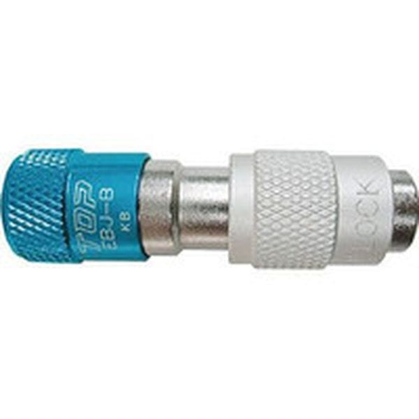 EBJB 374-5350 トップ工業(株) TOP ワンタッチビットジョイント(下穴錐用)ブルー