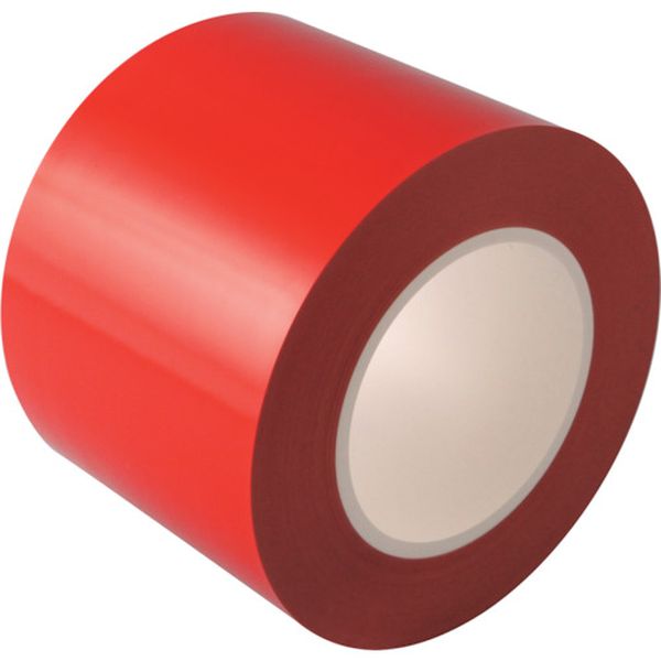 ECR100R 220-6727 ラインテープE-CR(BC) 0.16mm×100mm×50m 赤