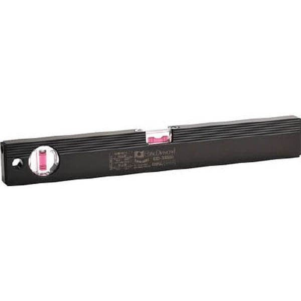 ED38BR 485-0475 (株)エビス エビスダイヤモンド ベーシックレベルブラック 380mm ブラック/レッド