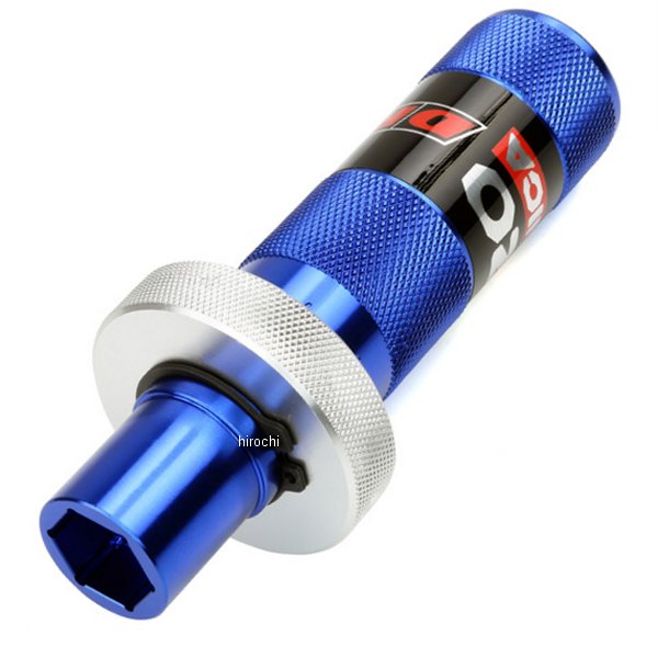 ED59-37-217 ディーアールシー DRC ENZO×DRC コラボツール ショックハイコンプアジャスター KYB、WP用 青