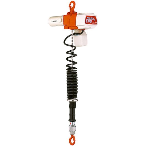 KITO 電気チェーンブロック キトーセレクト ED形 定格荷重240kg 揚程1.8m 単相100V 無段速シリンダ形