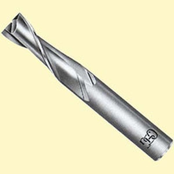 EDN9 200-9757 ハイススクエアエンドミル 2刃ミディアム 刃径9mm シャンク径10mm 80218